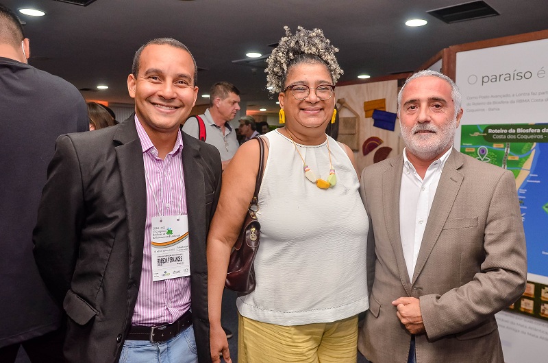 Robson Fernandes, Vânia Almeida e Pedro Qojo          